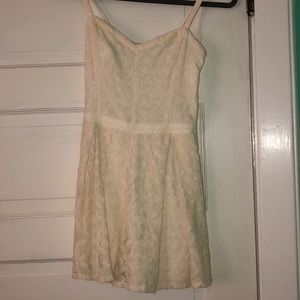 white Lace Flower Romper